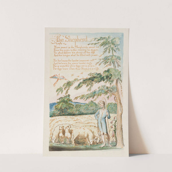 Pl. 21 - The Shephard by William Blake