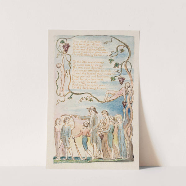 Pl. 6 - Ecchoing Green by William Blake