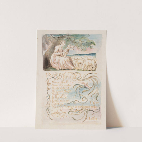 Pl. 7 - Spring by William Blake