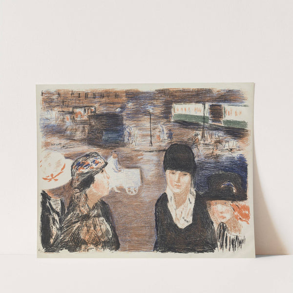 Place Clichy by Pierre Bonnard