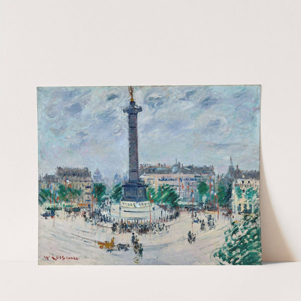 Place de la Bastille (1922) by Gustave Loiseau