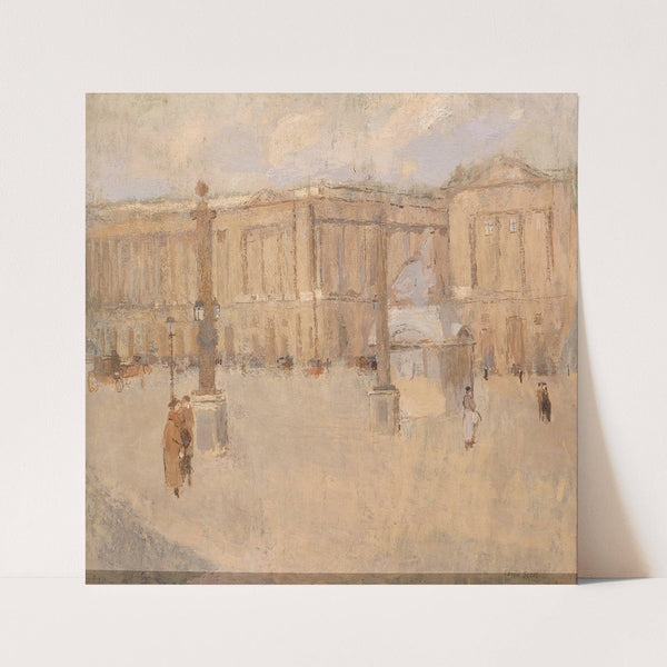 Place de la Concorde no. I by Frank Edwin Scott