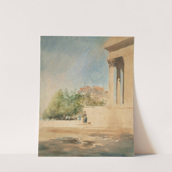 Place de la Madeleine by Giuseppe De Nittis
