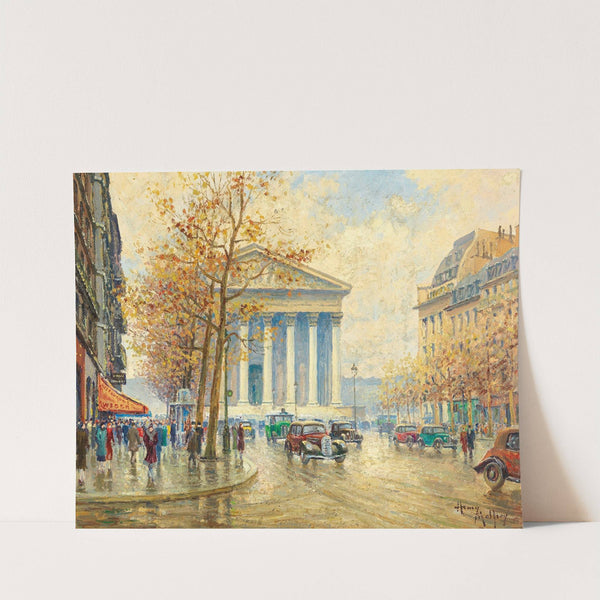 Place De La Madeleine, Paris by Henry Malfroy