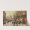 Place De La République by Eugène Galien-Laloue