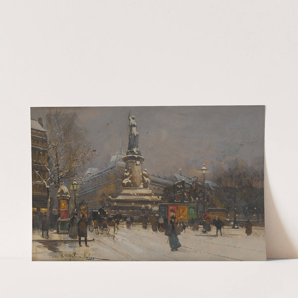 Place de la République by Eugène Galien-Laloue