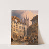 Place de Palud in Lausanne by Adalbert Stifter