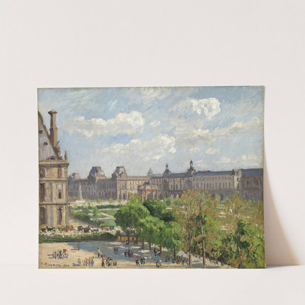Place du Carrousel,Paris (1900) by Camille Pissarro