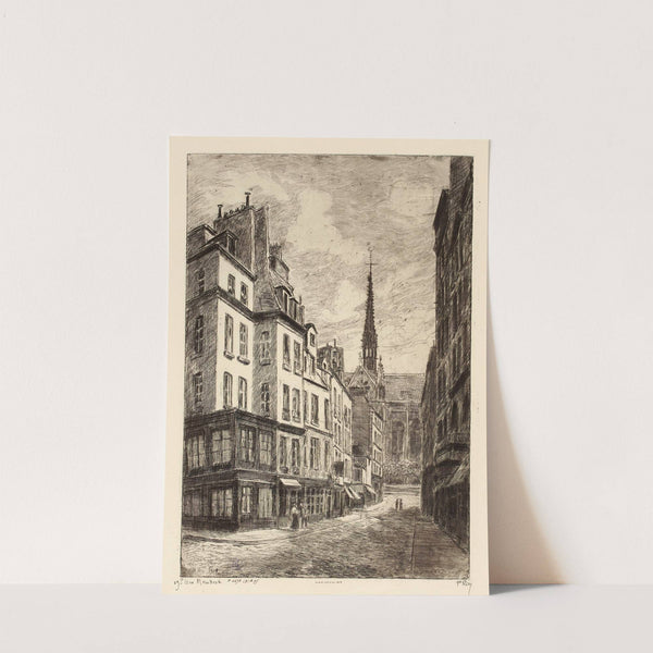 Place Maubert (19th Century) by Pierre-Marcel Roy