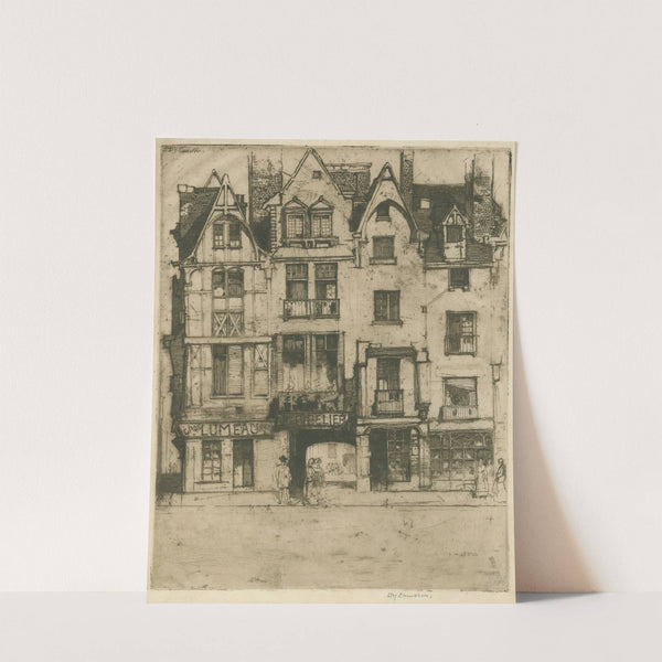 Place Plumereau, Tours (1903) by David Young Cameron