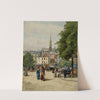 Place Saint-Michel by Henri Laurent Mouren
