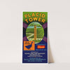 Placid Tower Produce Label (1930-1950)