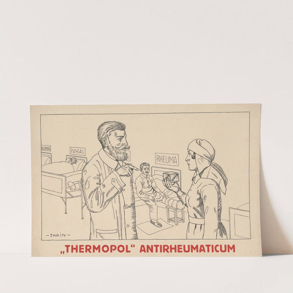 Plagát na antireumatické tabletky Thermopol by Ján Thain