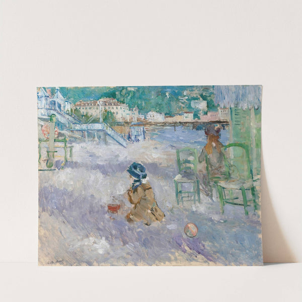 Plage De Nice (1882) by Berthe Morisot
