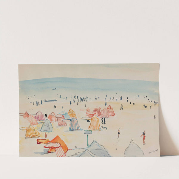 Plage Des Sables D’olonne by Albert Marquet