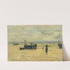 Plages Echouees (circa 1875-77) by Eugène Boudin