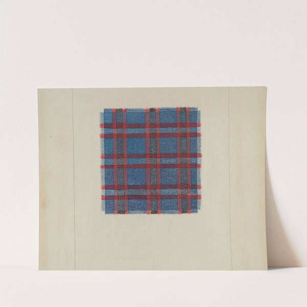 Plaid Homespun by Frank J. Mace