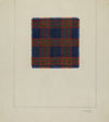 Plaid Homespun Cloth