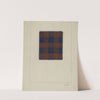 Plaid Homespun Cloth by Frank J. Mace