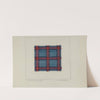 Plaid Homespun Cloth by Clyde L. Cheney