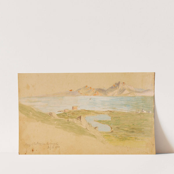 Plains Of Carthage (1854) by Miner Kilbourne Kellogg