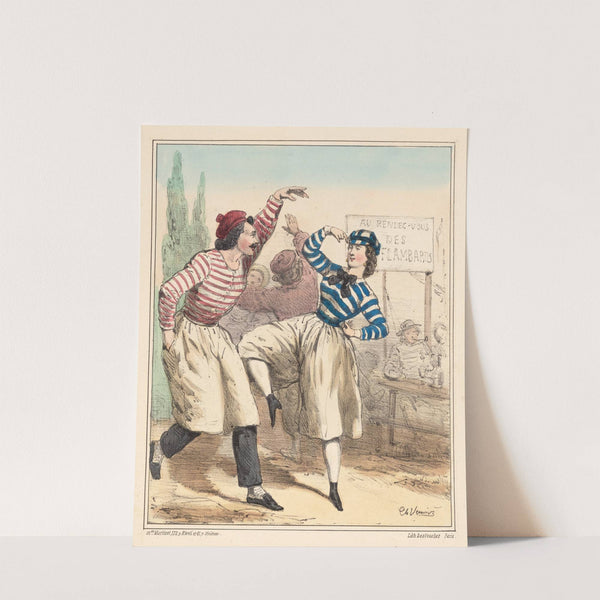 Plaisirs d’été (1850) by Charles Vernier