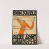 Plakat der Schiele-Ausstellung in der Galerie Arnot (1915) by Egon Schiele