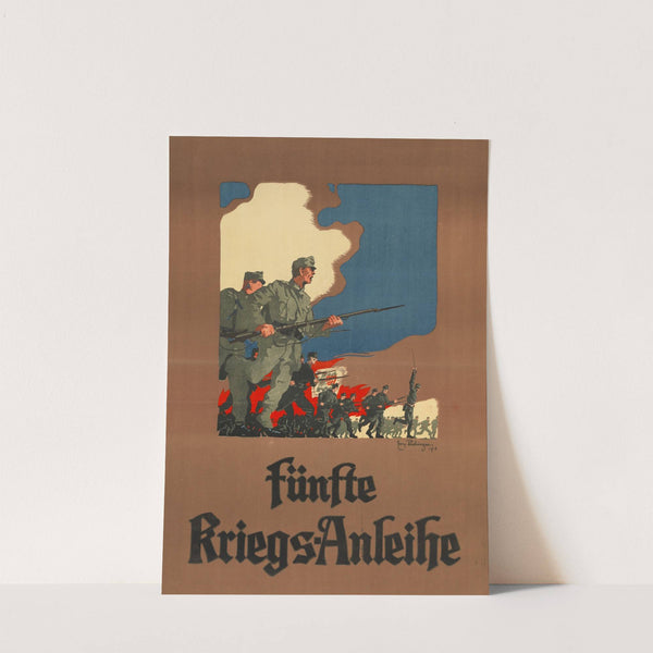 Plakat für die 5. Kriegsanleihe (1916) by Erwin Puchinger