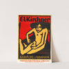 Plakat für die Ausstellung der E. L. Kirchner (1952) by Ernst Ludwig Kirchner