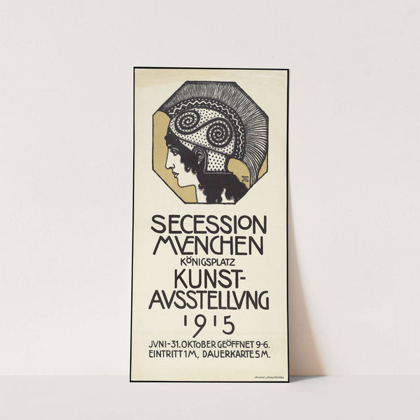 Plakat für die Ausstellung der Sezession München 1915 (1915) by Franz von Stuck