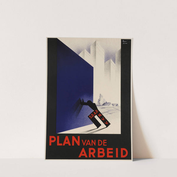 Plan van de arbeid by Herman Visser