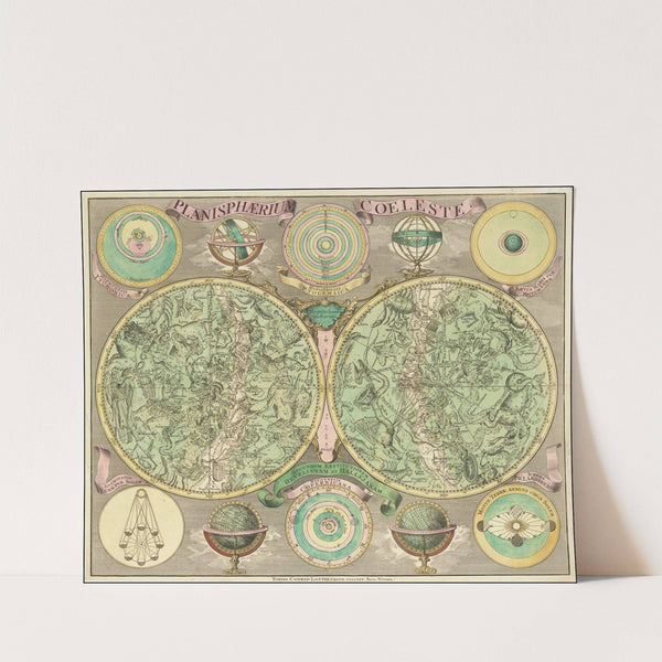 Planisphaerium Coeleste (1750) by Tobias Conrad Lotter