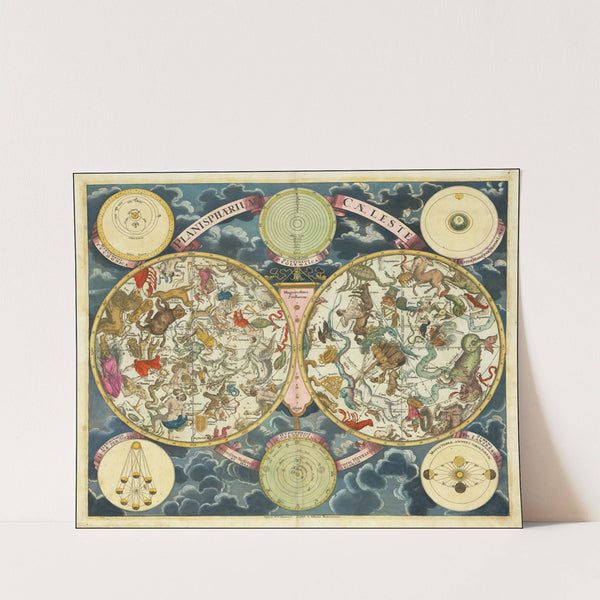 Planispherium Caeleste (circa 1710) by Georg Christoph Eimmart