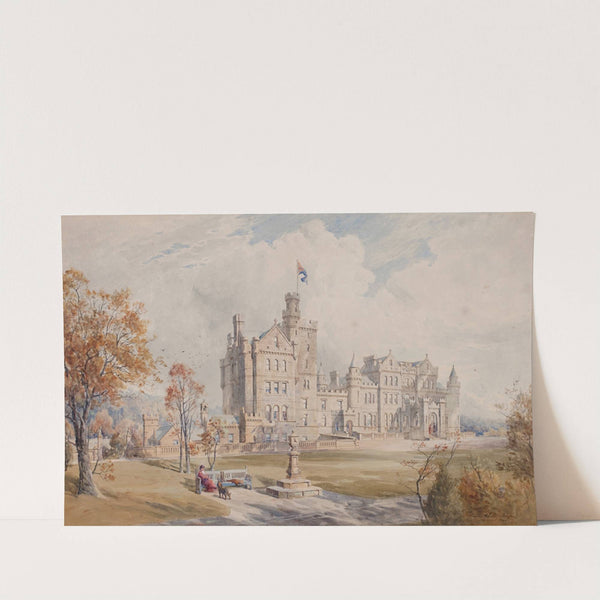 Plans for the extension of Mauldsie Castle, Lanarkshire by David Bryce