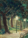 Planty Park in Kraków (1898)