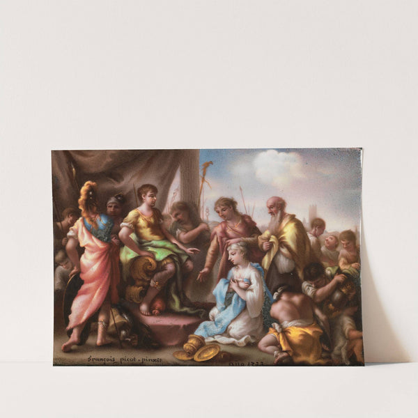 Plaque by François-Edouard Picot