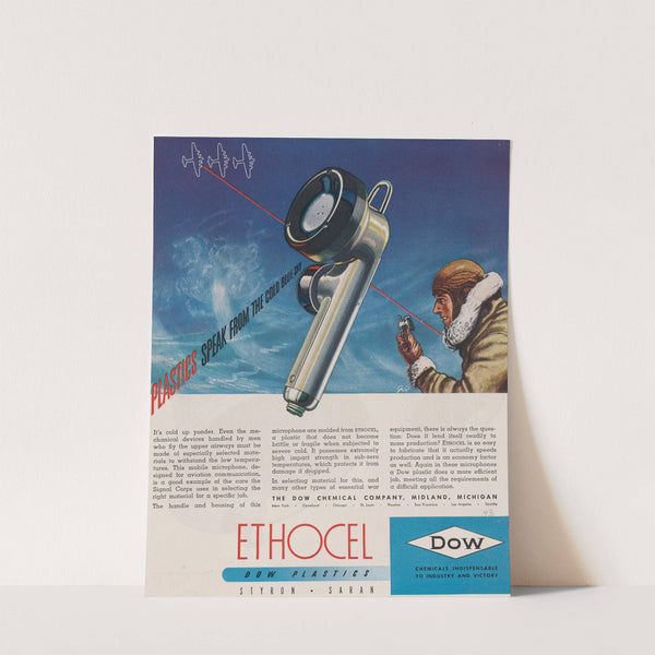 Plastics Speak From the Cold Blue Sky (1943) by Dow Chemical Company