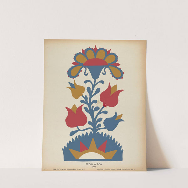 Plate 1 - From Portfolio Folk Art of Rural Pennsylvania by American 20th Century