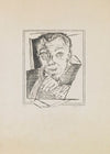 plate 1; Self-Portrait (1918–19)