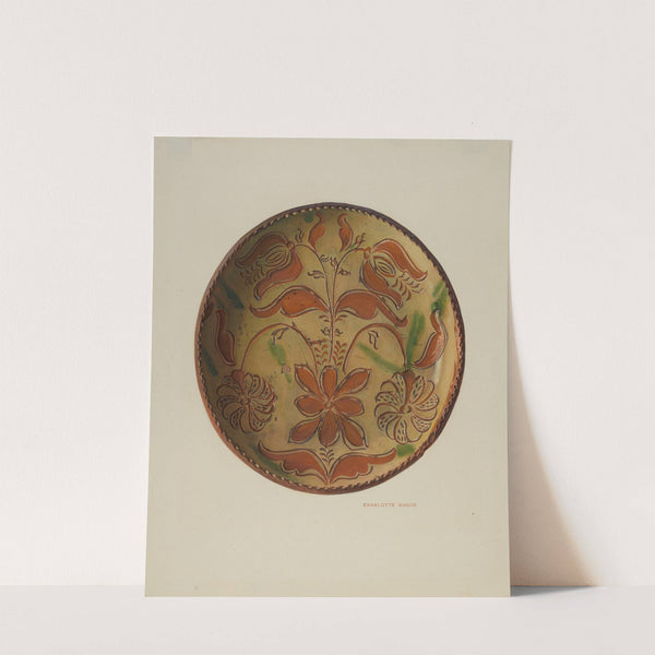 Plate by Charlotte Angus