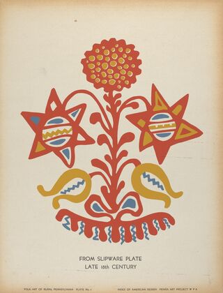 Plate 11 – From the Portfolio Folk Art of Rural Pennsylvania