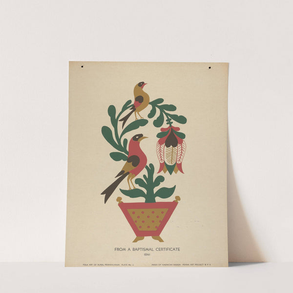 Plate 12 - From Portfolio Folk Art of Rural Pennsylvania by American 20th Century