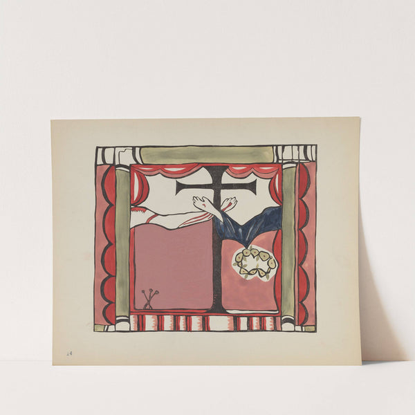 Plate 14 - Main Altarpiece, Chimayo - From Portfolio Spanish Colonial Designs of New Mexico by American 20th Century