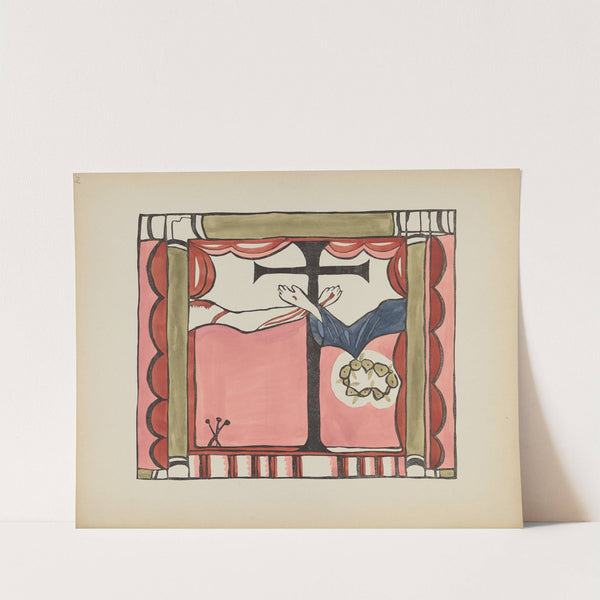Plate 14 - Main Altarpiece, Chimayo - From Portfolio Spanish Colonial Designs of New Mexico by American 20th Century
