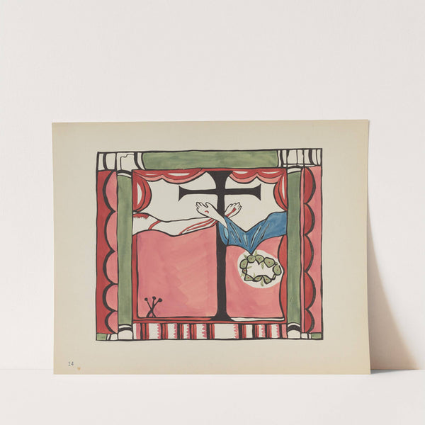 Plate 14 - Main Altarpiece, Chimayo - From Portfolio Spanish Colonial Designs of New Mexico by American 20th Century