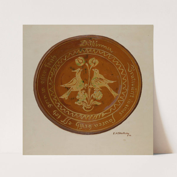 Plate (1936) by Eugene Shellady