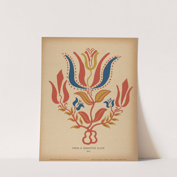 Plate 2 - From Portfolio Folk Art of Rural Pennsylvania by American 20th Century