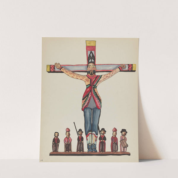 Plate 29 - Saint Acacius - From Portfolio Spanish Colonial Designs of New Mexico by American 20th Century