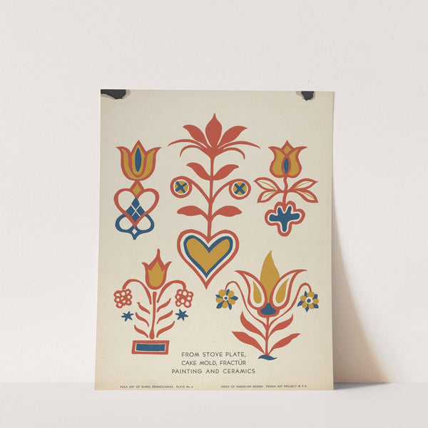 Plate 3 - From Portfolio Folk Art of Rural Pennsylvania by American 20th Century