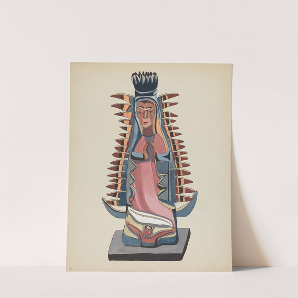 Plate 31 - Our Lady of Guadalupe - From Portfolio Spanish Colonial Designs of New Mexico by American 20th Century